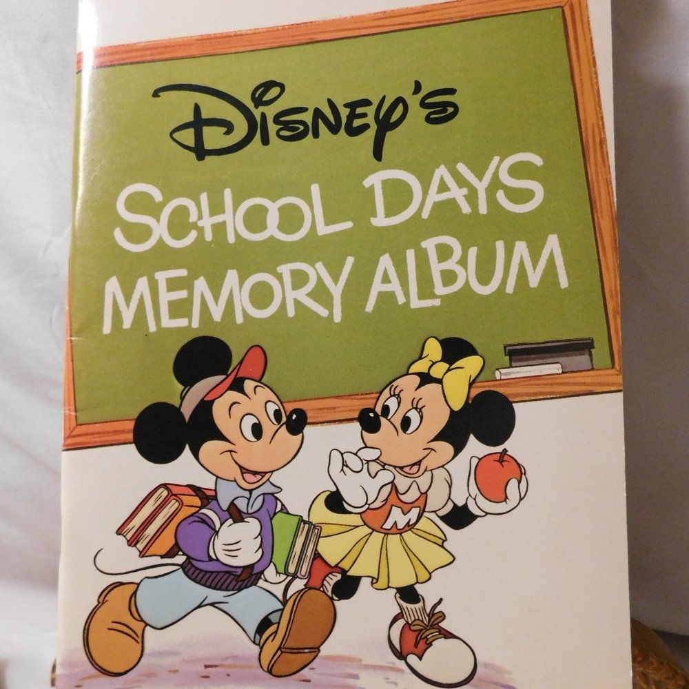 Disney's School Days Memory Album Vintage 1978 - Picture 1 of 7